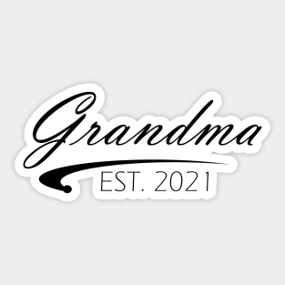 Grandma Est. 2021 Sticker